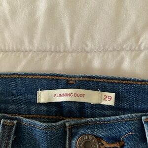 Levi's Blue Boot Cut Women's Jeans